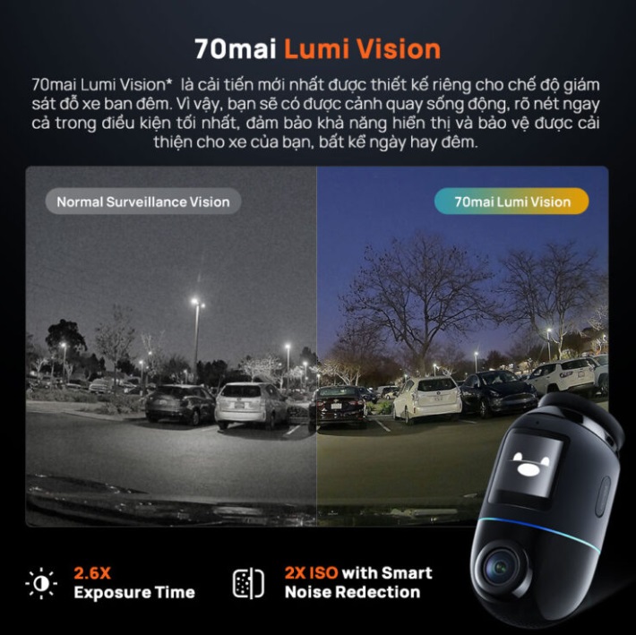 Cam hành trình ô tô Đà Nẵng 70mai X800